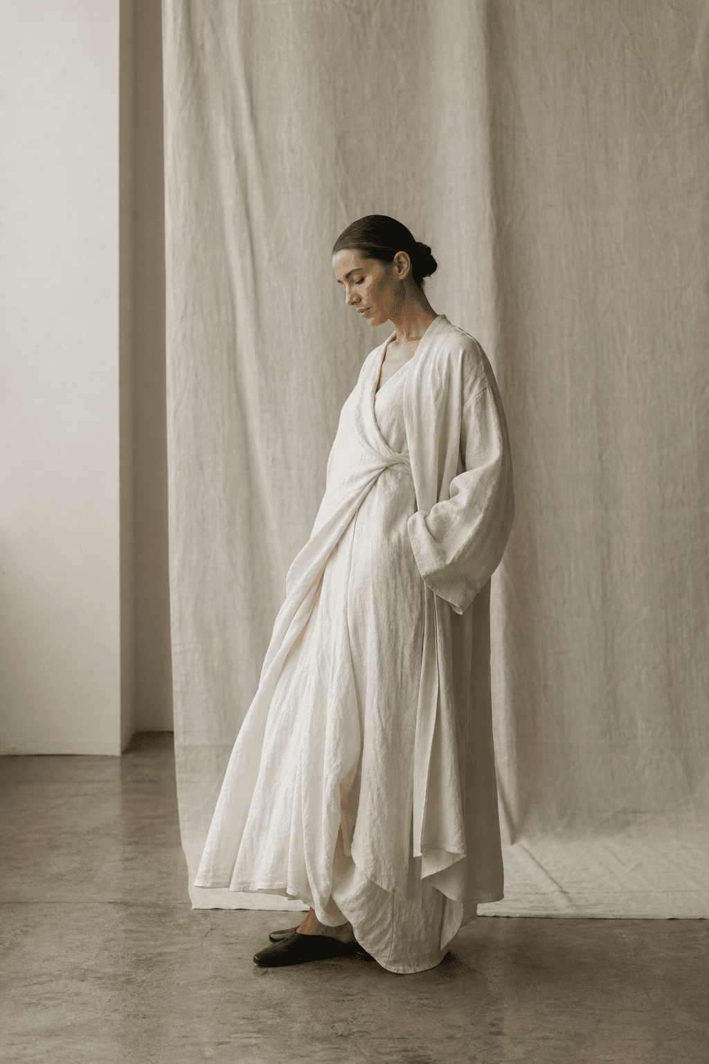 Saints In Disguise ivory garment study